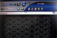 2008年1月に導入したDr.ABE_Blank-Laserによる図形ネスティング