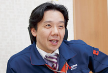 代表取締役社長の角谷和行氏