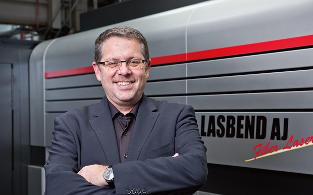 画像：BVS Blechtechnik GmbHのCEO、Harald Steiner氏