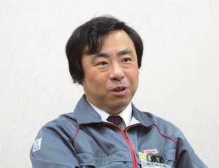 画像：生産統括責任者・SCM本部の野口広一本部長