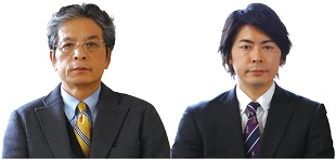 画像：代表取締役の佐藤喜行氏（左）と常務取締役の佐藤薫宏氏(右)