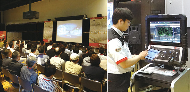 画像：「AMADA INNOVATION FAIR 2015」開催