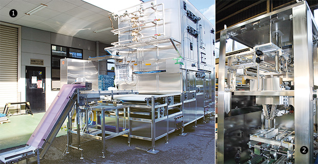 画像：大型食品機械・装置の一貫生産工場