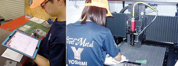 画像：「YOSHIMI IoT System」構築でデジタル板金を加速