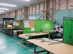 画像：精密板金加工の一部を台湾企業と協業