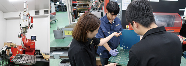 画像：若い人たちが働きたいと思ってくれるような新しい製造業を目指して