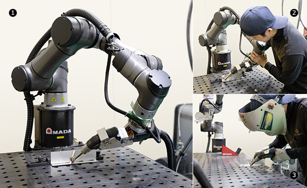 画像：アルミ溶接の対応力強化で差別化をはかる ― 協働ロボットによる自動化も推進