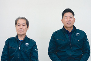 画像：スポーツマンらしい決断の早さで工場合理化を進める